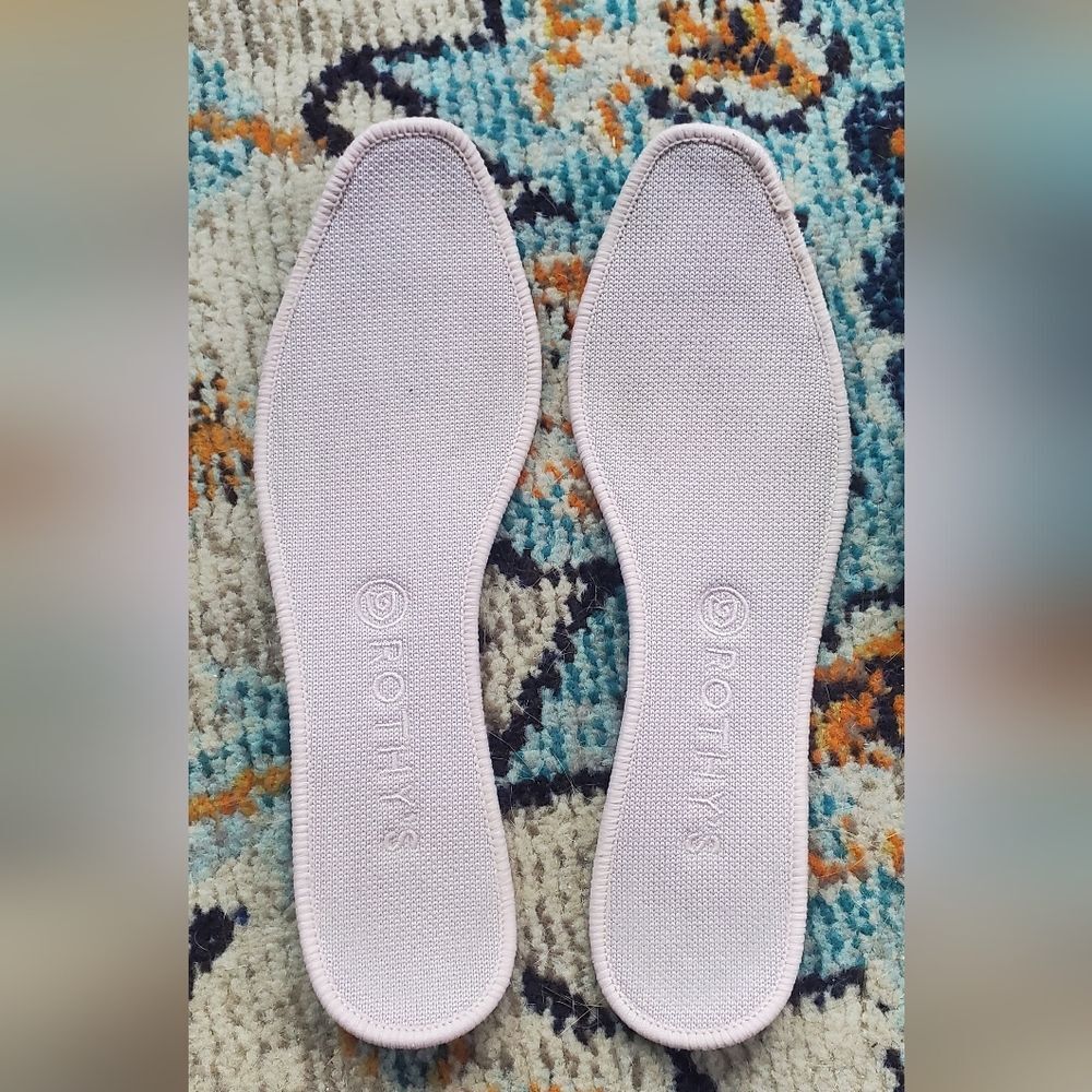 Rothy's Square Toe Lily Knit Flats Size W 10.5 - Picture 7 of 9